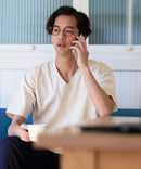 汗染み 目立ちにくい  Tシャツ ZERO STAIN スラブ Vネック Tシャツ