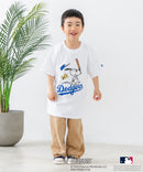 【PEANUTS×MLB】オリジナルデザイン KIDS Tシャツ ヤンキース ドジャース カブス 130 140 150 160 キャラクター 親子お揃いコーデ zo