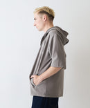 ドライリップル5分袖パーカー【BLUE STANDARD/ブルースタンダード】