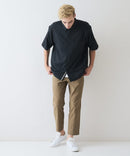 快適素材 リネンタッチ半袖シャツ ドライタッチ 速乾【NATURAL STORY/ナチュラルストーリー】