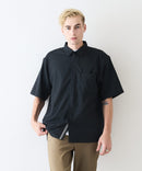 快適素材 リネンタッチ半袖シャツ ドライタッチ 速乾【NATURAL STORY/ナチュラルストーリー】