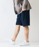 快適素材 リネンタッチ ショートパンツ ドライタッチ 速乾 シャリパン ストレッチ【NATURAL STORY/ナチュラルストーリー】