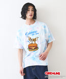 『グレムリン』 オリジナルデザイン 刺繍 Tシャツ ギズモ ドロップショルダー ビッグシルエット ユニセックス キャラクター