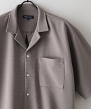 ドライリップルオープンシャツ【BLUE STANDARD/ブルースタンダード】