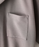 ドライリップルオープンシャツ【BLUE STANDARD/ブルースタンダード】