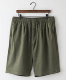 快適素材 リネンタッチ ショートパンツ ドライタッチ 速乾 シャリパン ストレッチ【NATURAL STORY/ナチュラルストーリー】