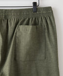 快適素材 リネンタッチ ショートパンツ ドライタッチ 速乾 シャリパン ストレッチ【NATURAL STORY/ナチュラルストーリー】