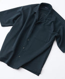 ドライリップルオープンシャツ【BLUE STANDARD/ブルースタンダード】