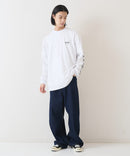 【(What it isNt)ART BY MARKGONZALES / (ワットイットイズント) アートバイマークゴンザレス】 スエードタッチベスト ロンT リアルレイヤード 2枚セット