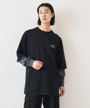 【(What it isNt)ART BY MARKGONZALES / (ワットイットイズント)アートバイマークゴンザレス】 リアル レイヤード ロンT  半袖T ロンT 2枚セット ユニセックス