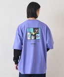 【(What it isNt)ART BY MARKGONZALES / (ワットイットイズント)アートバイマークゴンザレス】 リアル レイヤード ロンT  半袖T ロンT 2枚セット ユニセックス