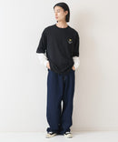 【(What it isNt)ART BY MARKGONZALES / (ワットイットイズント)アートバイマークゴンザレス】 リアル レイヤード ロンT  半袖T ロンT 2枚セット ユニセックス