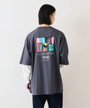 【(What it isNt)ART BY MARKGONZALES / (ワットイットイズント)アートバイマークゴンザレス】 リアル レイヤード ロンT  半袖T ロンT 2枚セット ユニセックス