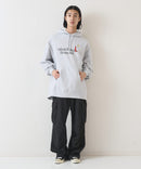 【(What it isNt)ART BY MARKGONZALES / (ワットイットイズント) アートバイマークゴンザレス】703号室コラボのBIGシルエットプリントプルパーカー zo