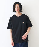 Dickies / ディッキーズ コットン100% ワンポイント ミニロゴワッペン Tシャツ DICKIES