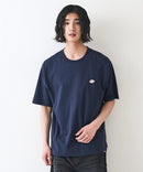 Dickies / ディッキーズ コットン100% ワンポイント ミニロゴワッペン Tシャツ DICKIES