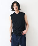 KURO スリーブ レス Tシャツ HANES