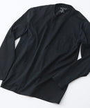 【汗染みの目立ちにくいTシャツ ZEROSTAIN/ゼロステイン】クルーネック 胸ポケットロンT 防汚 UVカット