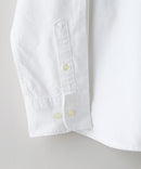 【BLUE STANDARD/ブルースタンダード】コットン100% オックスレギュラーカラー リラックスシルエットシャツ ビズ オフィスカジュアル オンでもオフでも