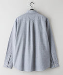 【BLUE STANDARD/ブルースタンダード】コットン100% オックスボタンダウンシャツ レギュラーシルエット ビズ オフィスカジュアル オンでもオフでも