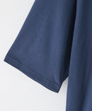 ZEROSTAIN フェイクレイヤード ビッグシルエット キーネック クルーネック Tシャツ 汗染みの目立ちにくいTシャツ 防汚 UVカット ZERO STAIN