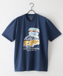 ZEROSTAIN プリントTシャツ 汗染みの目立ちにくいTシャツ 防汚 UVカット ワーゲンバスライク フィッシング 釣り トラウト