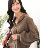 【C-FORT POINT/フォートポイント】ノーカラー ボリューム チュニック