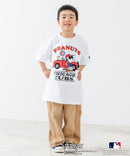 【PEANUTS×MLB】オリジナルデザイン KIDS Tシャツ ヤンキース ドジャース カブス 130 140 150 160 キャラクター 親子お揃いコーデ zo