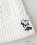 ワンポイント ケーブル ニット ワッチ