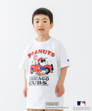【PEANUTS×MLB】オリジナルデザイン KIDS Tシャツ ヤンキース ドジャース カブス 130 140 150 160 キャラクター 親子お揃いコーデ zo