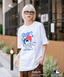 【PEANUTS×MLB】オリジナルデザイン 和柄Tシャツ ドジャース ヤンキース カブス スーベニア