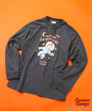 【おさるのジョージ 】オリジナルデザイン ロンT ジョージ ドロップショルダー ビッグシルエット ユニセックス