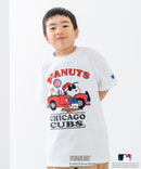 【PEANUTS×MLB】オリジナルデザイン KIDS Tシャツ ヤンキース ドジャース カブス 130 140 150 160 キャラクター 親子お揃いコーデ zo