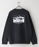 バック プリント トレーナー RAGGED MOUNTAIN ラギットマウンテン