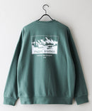バック プリント トレーナー RAGGED MOUNTAIN ラギットマウンテン
