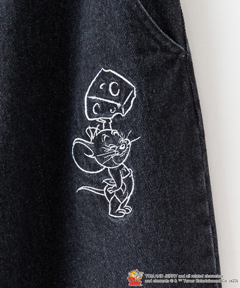 【TOM AND JERRY】 刺繍 デニム OUTDOOR PRODUCTS アウトドアプロダクツ