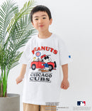 【PEANUTS×MLB】オリジナルデザイン KIDS Tシャツ ヤンキース ドジャース カブス 130 140 150 160 キャラクター 親子お揃いコーデ zo