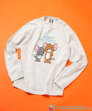 TOM AND JERRY トムとジェリー ロンT オリジナルデザイン ジェリー タフィー ドロップショルダー ビッグシルエット ユニセックス
