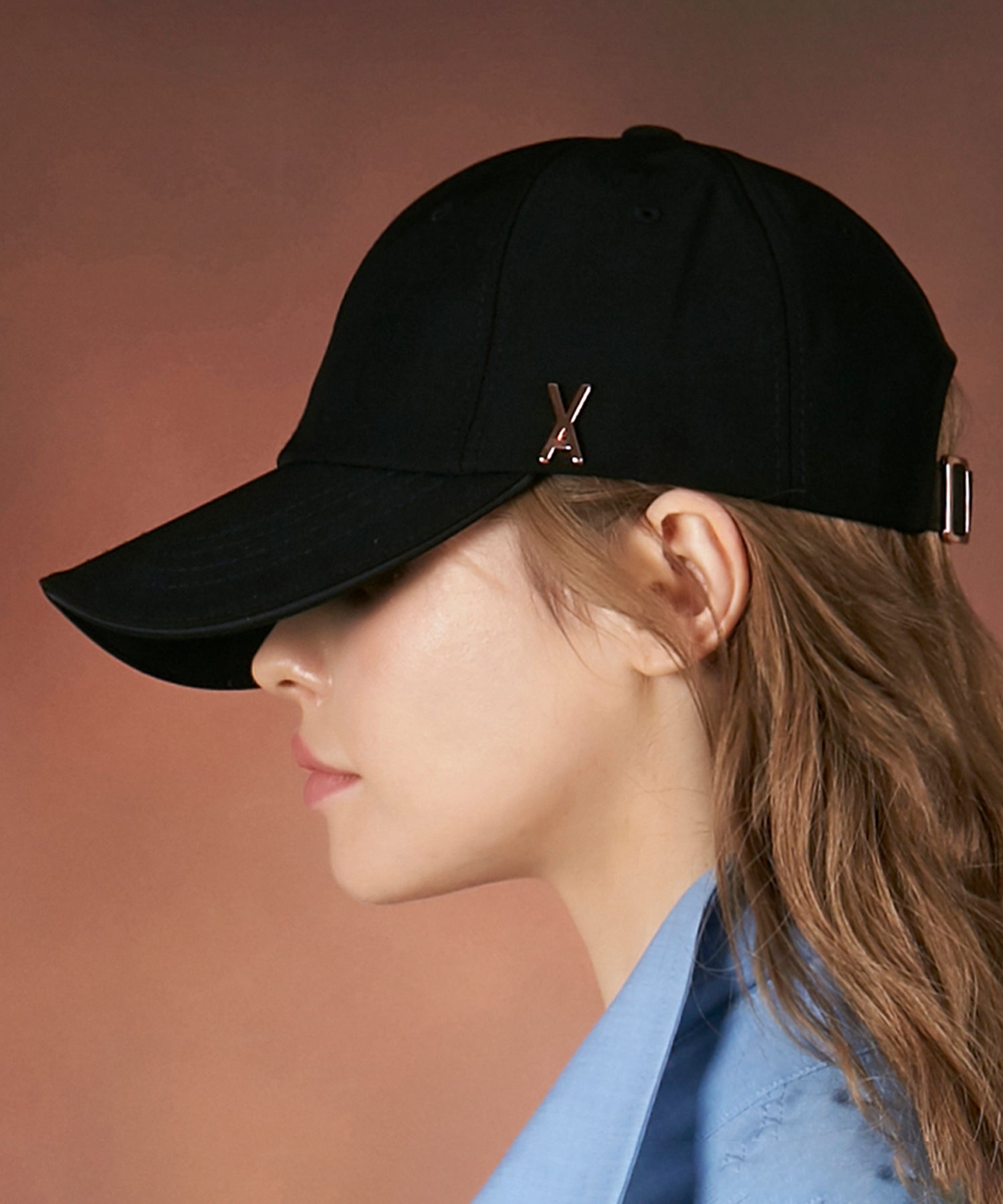 ROSE STUD LOGO OVER FIT CAP VARZAR VZR4-0007