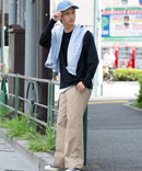 ストレッチ ツイル ワイドパンツ DICKIES ディッキーズ