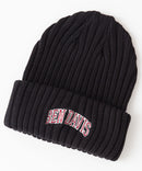 【BEN DAVIS/ベンデイビス】カレッジロゴ ニットキャップビーニー