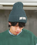 【BEN DAVIS/ベンデイビス】カレッジロゴ ニットキャップビーニー