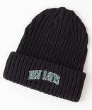 【BEN DAVIS/ベンデイビス】カレッジロゴ ニットキャップビーニー