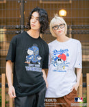 【PEANUTS×MLB】オリジナルデザイン 和柄Tシャツ ドジャース ヤンキース カブス スーベニア