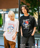 【PEANUTS×MLB】オリジナルデザイン 和柄Tシャツ ドジャース ヤンキース カブス スーベニア