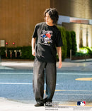 【PEANUTS×MLB】オリジナルデザイン 和柄Tシャツ ドジャース ヤンキース カブス スーベニア