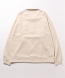 フェイク スエード ワンポイント刺繍 フルジップブルゾン UNIIT