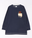 はちみつ 大好き クマ ロンT Tシャツ レディース un LIVERY ライブリー