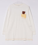 はちみつ 大好き クマ ロンT Tシャツ レディース un LIVERY ライブリー