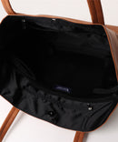 7ポケット フェイクレザー トートバッグ PUトート BLUE STANDARD